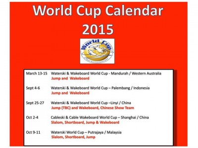 IWWF WORLD CUPスケジュール