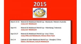 2015　IWWF WORLD CUP カレンダー